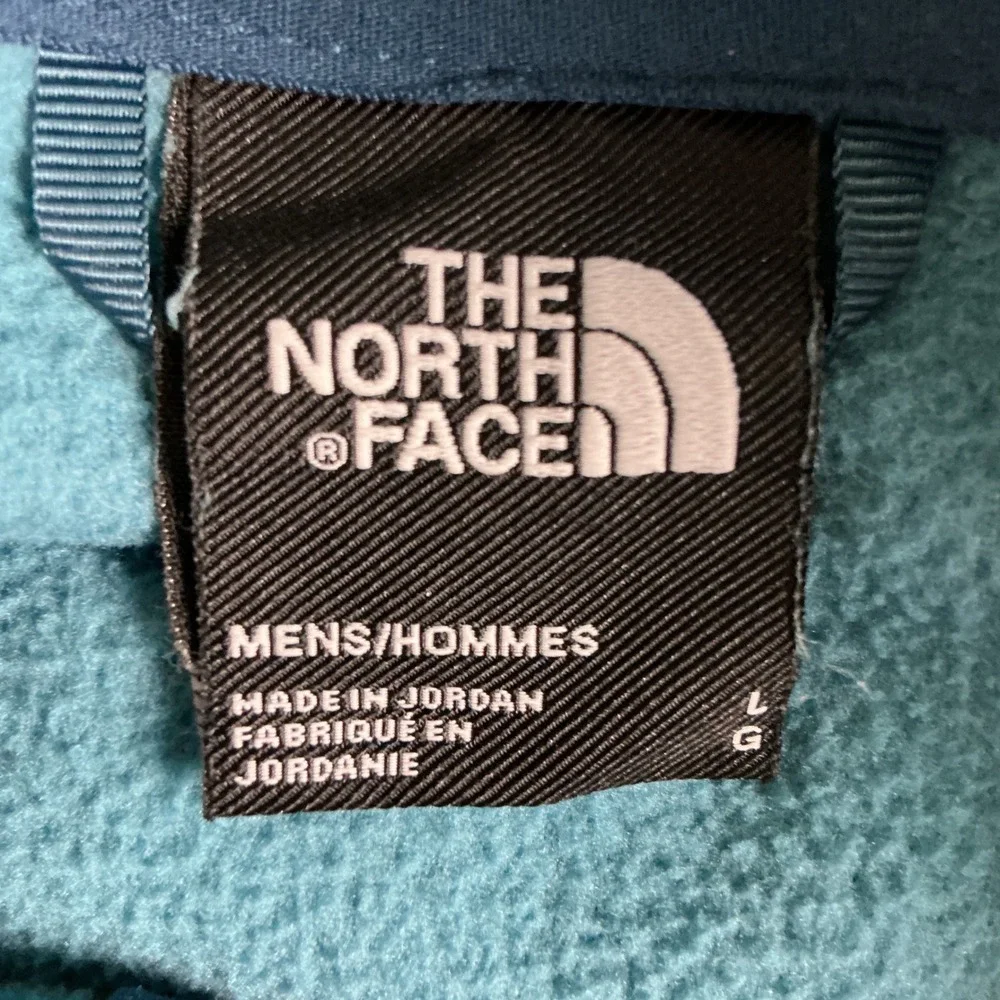 The North Face TKA Kataka Fleece Mens Large Blue NF0A52ZY Quarter Zip